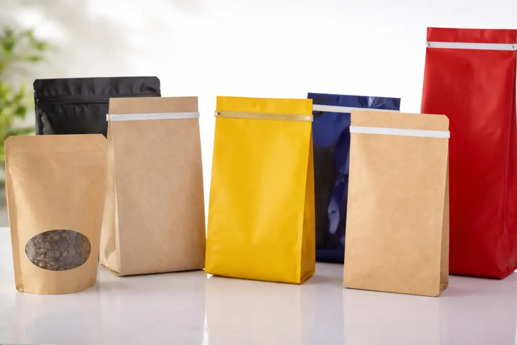 Emballages pour thé du sachet à la palette et au container