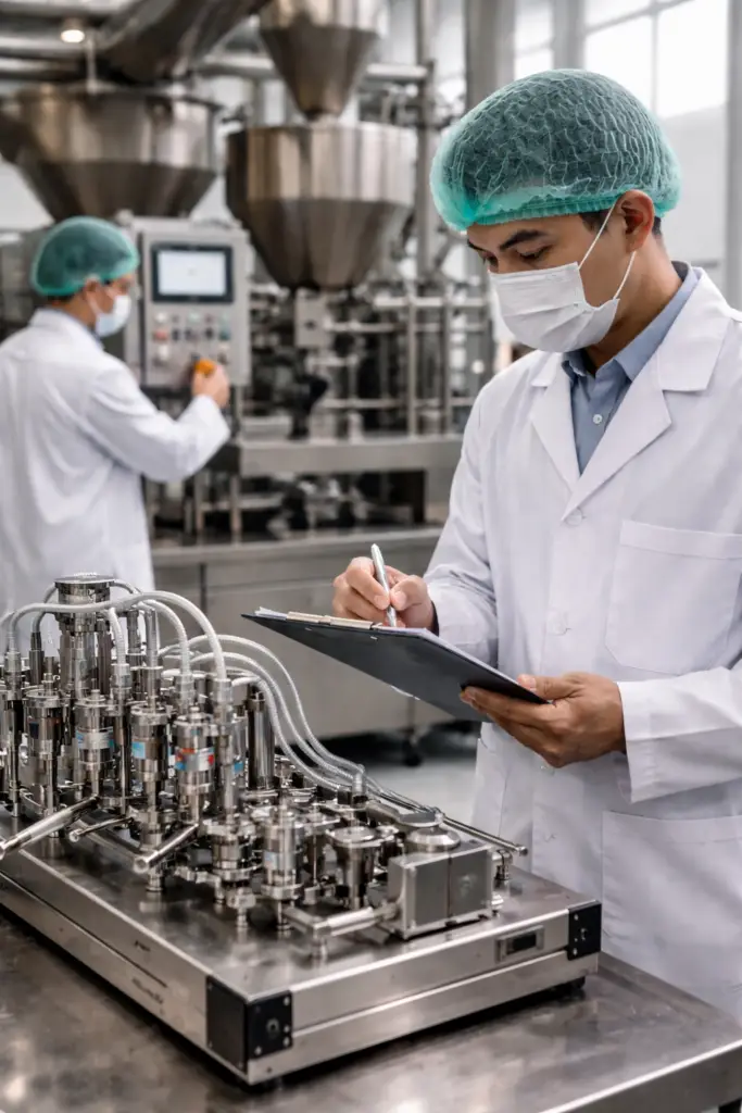 Réception qualité industrielle en Asie réalisée pour le compte d’une entreprise européenne