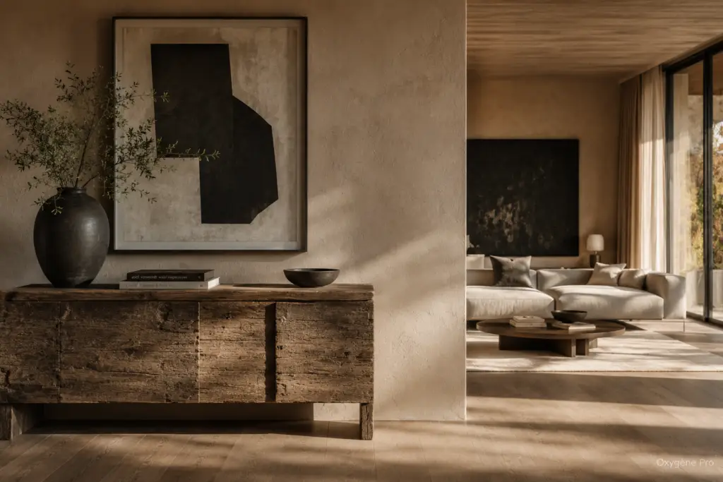 Mobilier inspiré de l'ancien revisité dans un esprit contemporain pour les architectes d'intérieur.