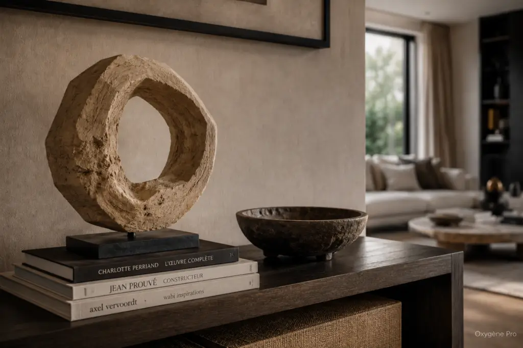 Objet artisanal de décoration destiné aux architectes d'intérieur et décorateurs à la recherche de pièces uniques.